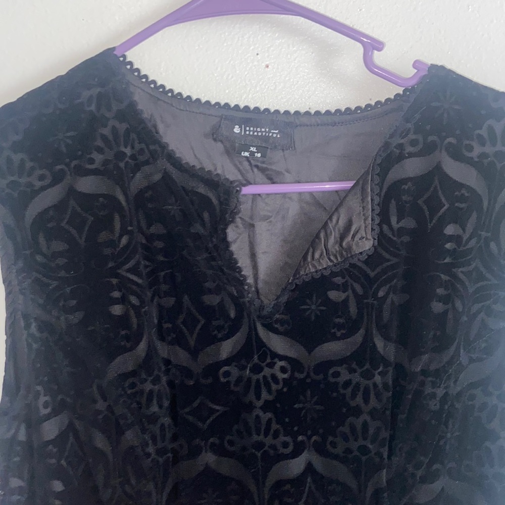 Black Velvet Dress